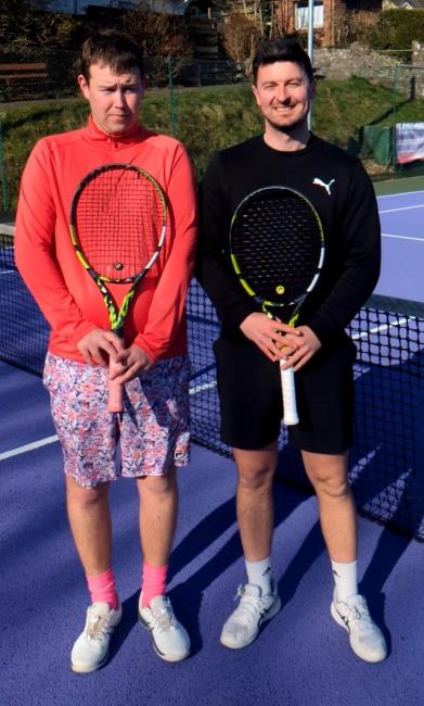 Tom Richards and Assistant coach Nathan Jones